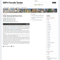 DDP's Favorite Tandas