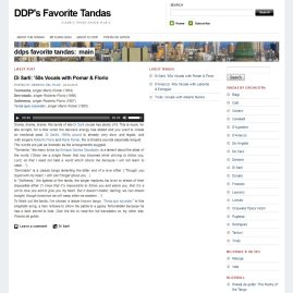 DDP's Favorite Tandas