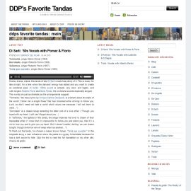 DDP's Favorite Tandas