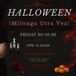 🎃👻 Halloween ¡Milonga Otra Vez! 👻🎃